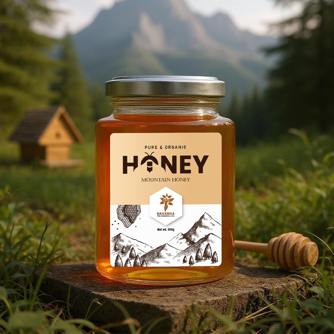 Raw Mountain Honey - Immunity Booster (500 gm)