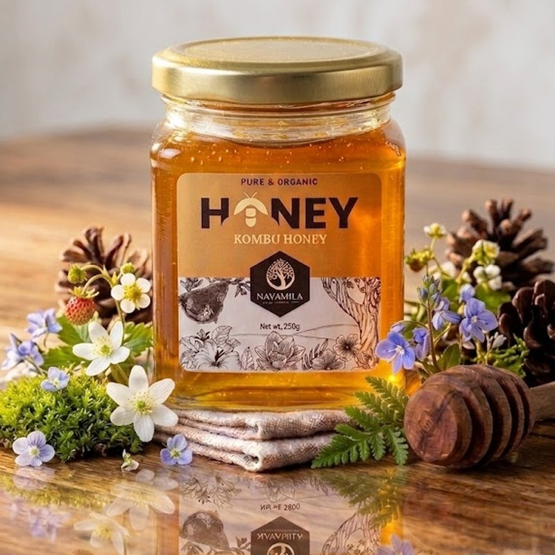 Navanila Kombu Honey jar