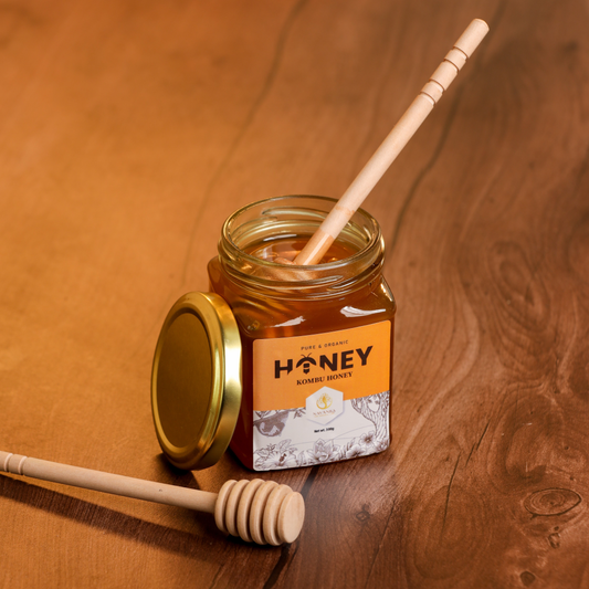 Pure Kombu Honey - High Pollen Content (500 gm) 