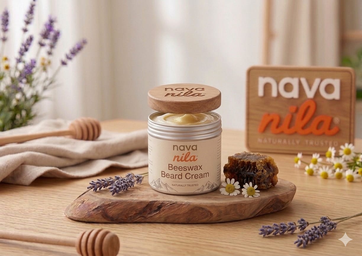 Navanila Beeswax Beard Cream