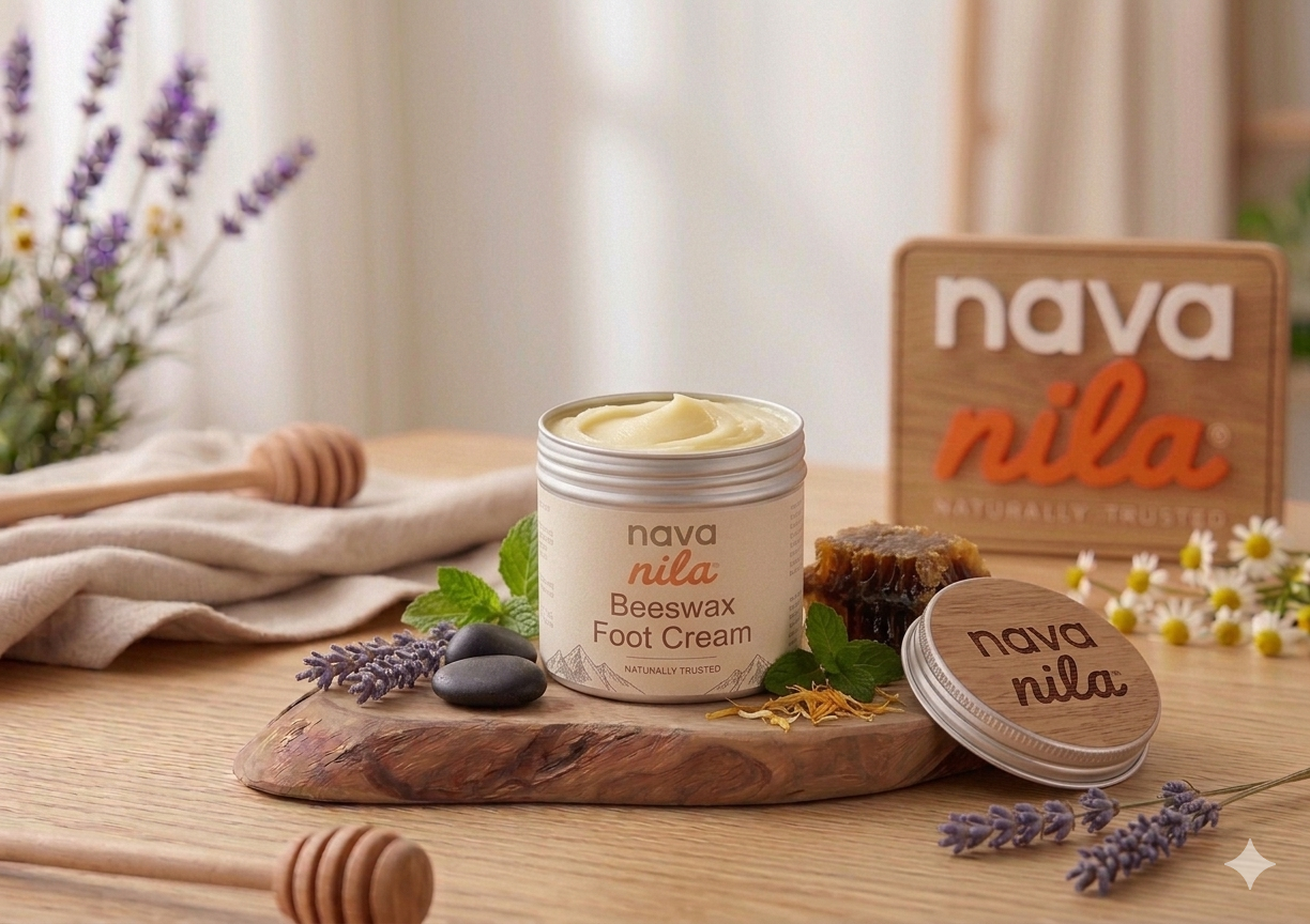 Navanila Beeswax Foot Cream