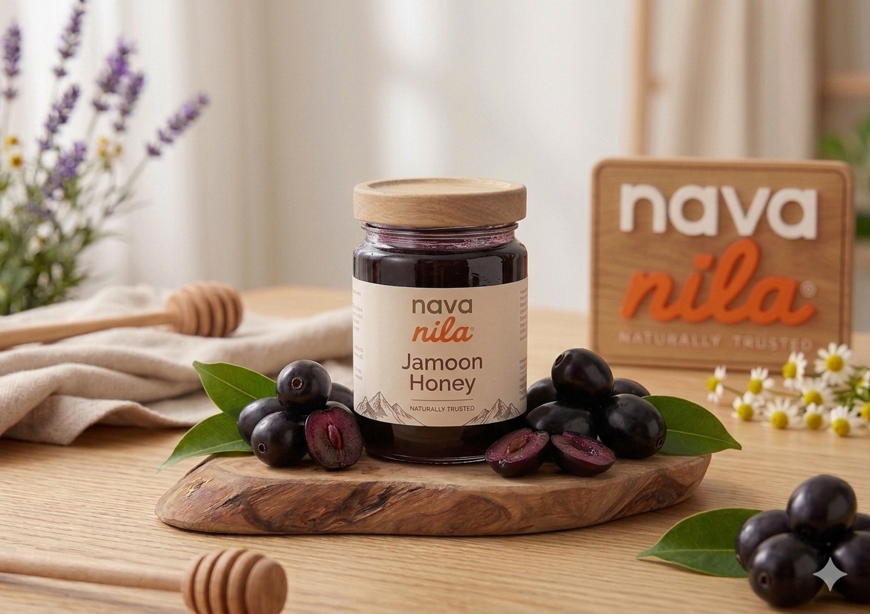 Navanila Jamoon Honey jar