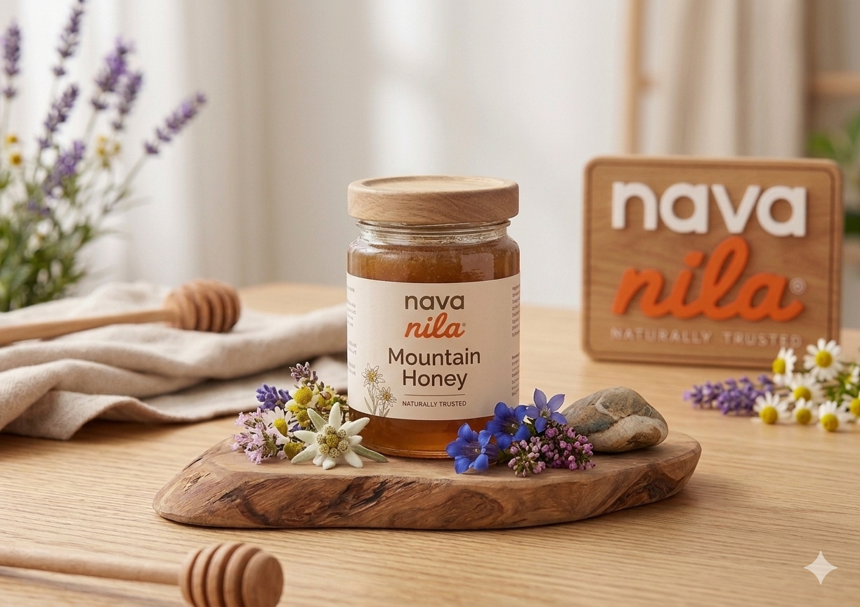 Navanila Mountain Honey jar